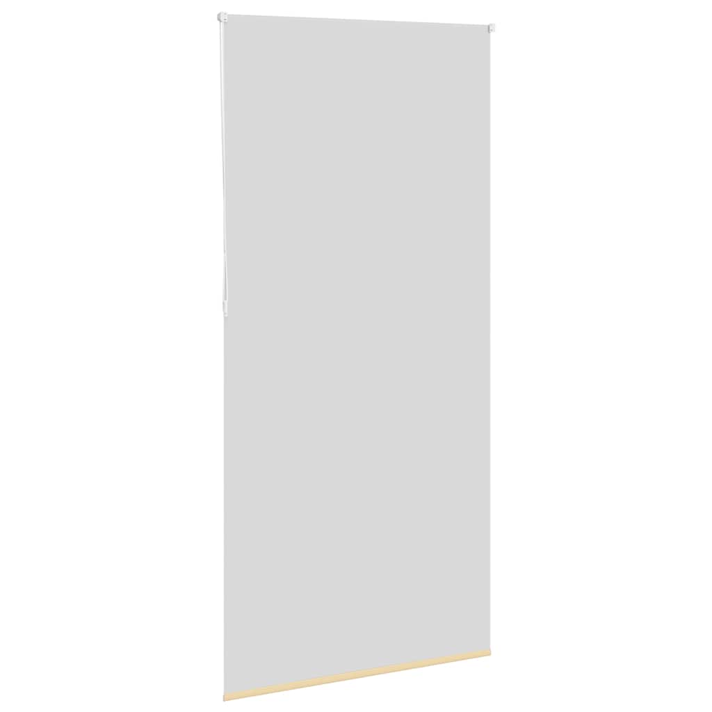 Roller Blind Blackout Beige 110x210 cm Fabric Width 105.7 cm Polyester